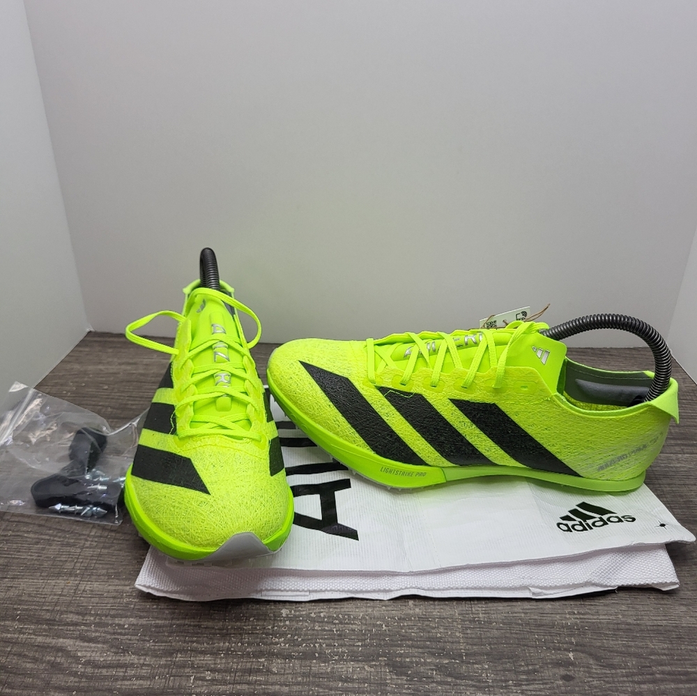 Adidas Adizero Prime SP 3 Strung Lucid Lemon Track Spikes IH5800 Men Sz 7.5 New